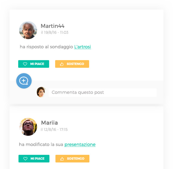 Come un social network